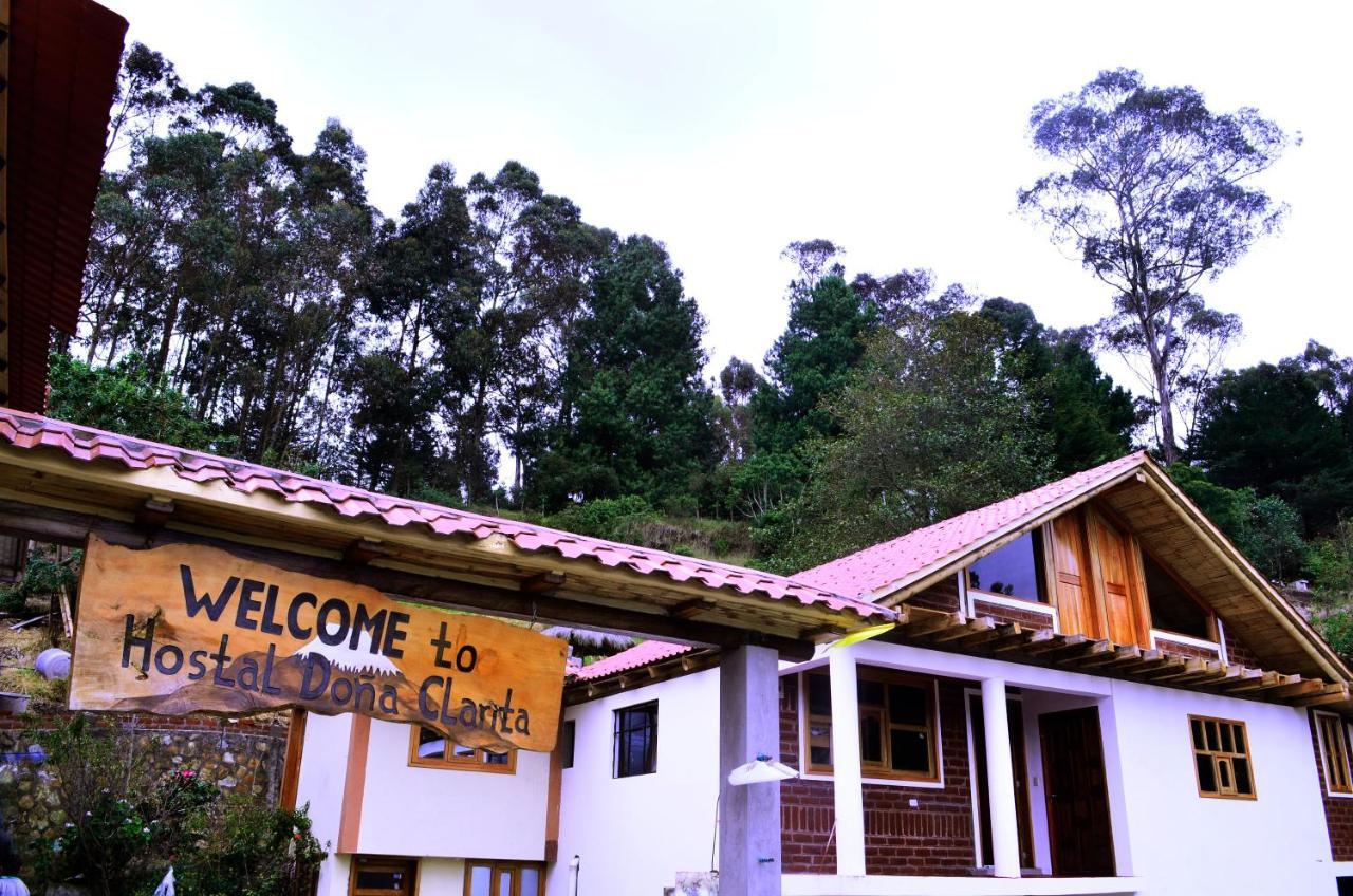 Hostal Dona Clarita & Vegetarian Food Chugchilan ภายนอก รูปภาพ
