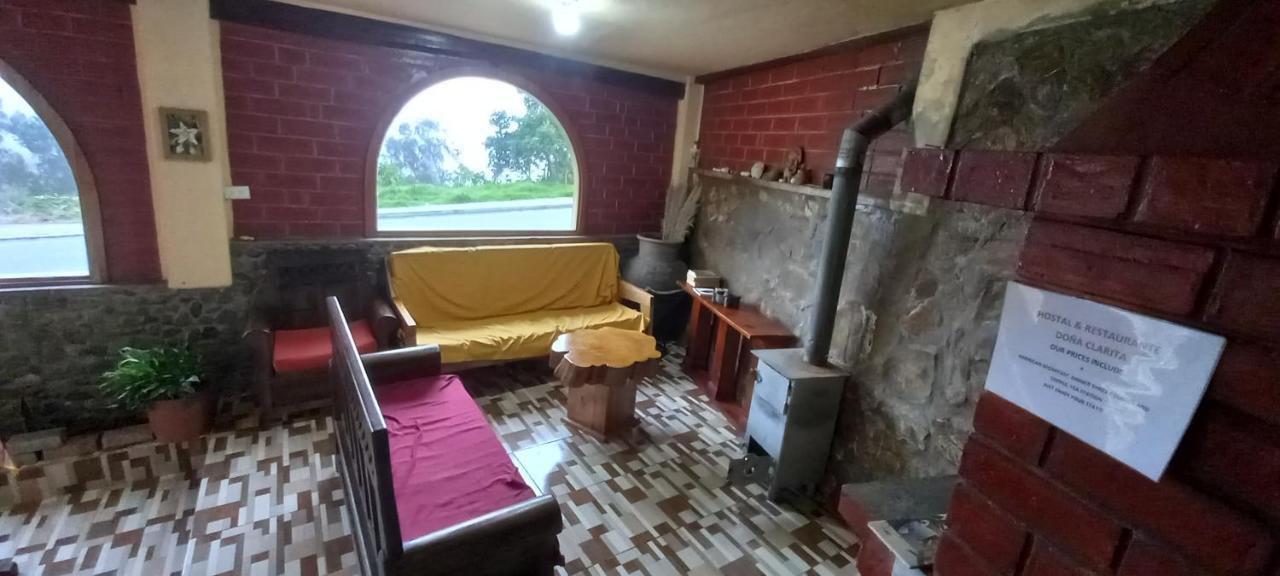 Hostal Dona Clarita & Vegetarian Food Chugchilan ภายนอก รูปภาพ