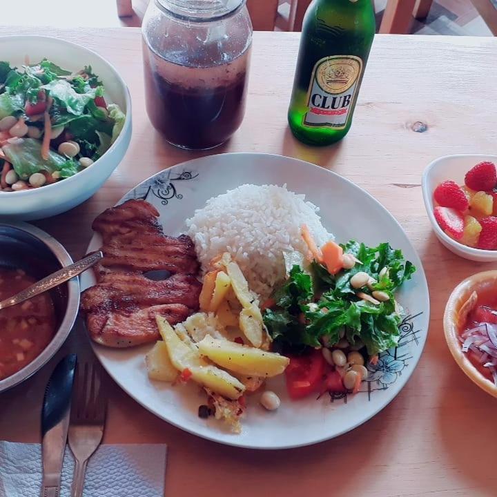 Hostal Dona Clarita & Vegetarian Food Chugchilan ภายนอก รูปภาพ