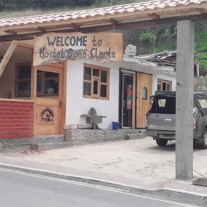 Hostal Dona Clarita & Vegetarian Food Chugchilan ภายนอก รูปภาพ